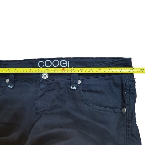 Coogi Jeans Mens Black Embroidered Logo Pocket Size 13/14 X 33 RN#121510 - Picture 10 of 14